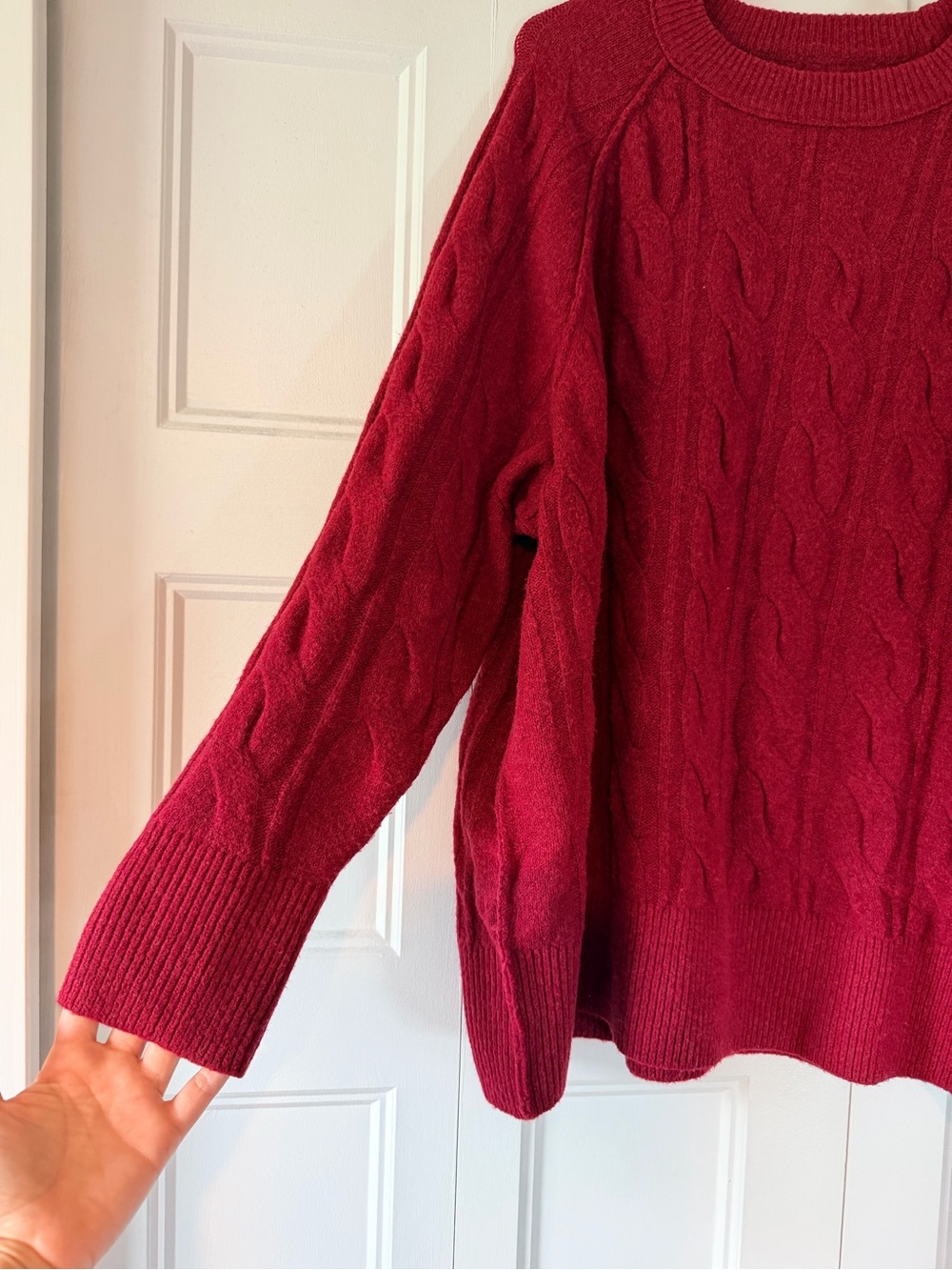 Aerie Cable Knit Sweater - Picture 2 of 5
